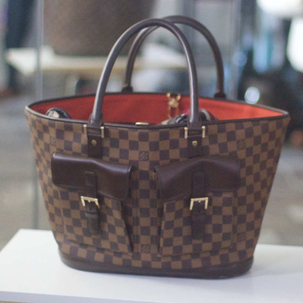 Louis Vuitton Damier Ebene Canvas Manosque Damier